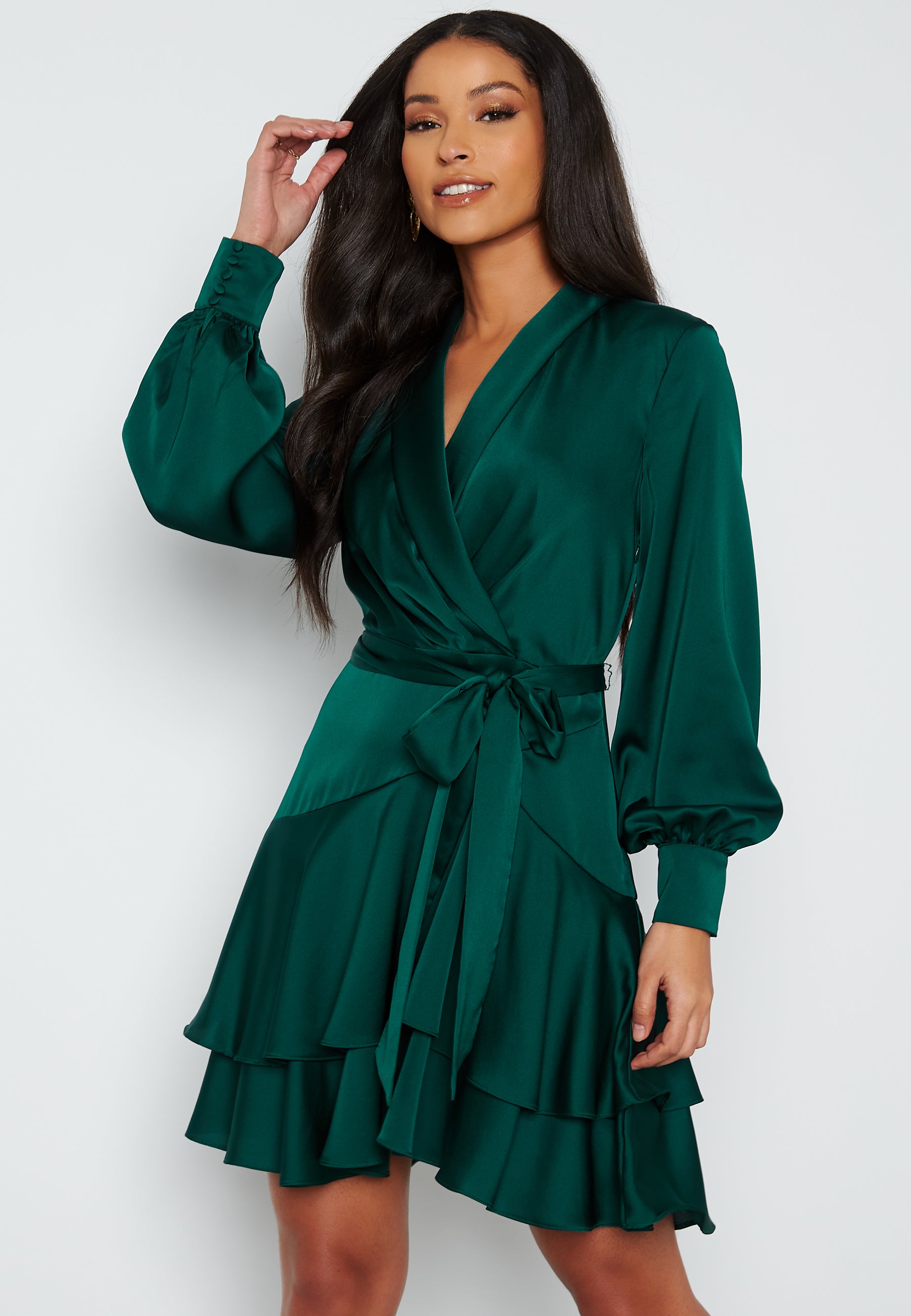 mikayla mini dress Our Mikayla Satin Mini Dress is perfect for your girls night out