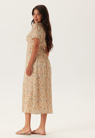 Safira Printed Midi Sun Dress