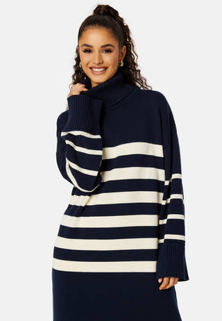 Breton Knit Dress