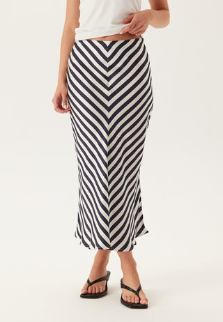 Chevron Striped Skirt