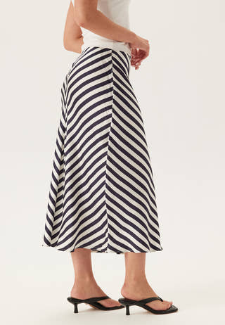 Chevron Striped Skirt