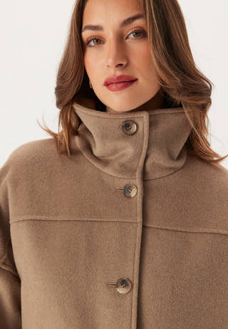 Cropped Wool Jacket