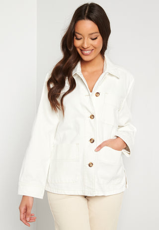 Garment Dyed Shirt Jacket