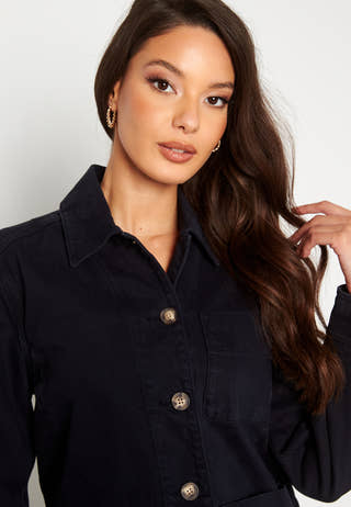 Garment Dyed Shirt Jacket