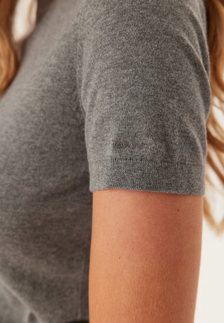 Light Knit Ss C-neck