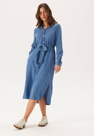Reg Chambray Shirt  dress