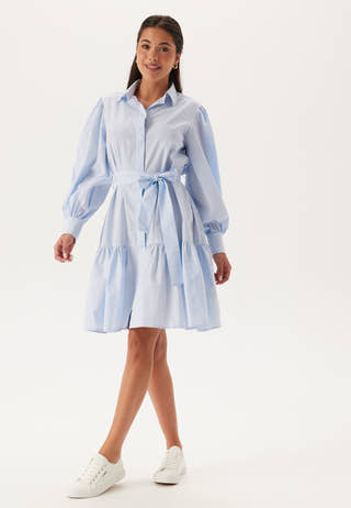 Reg Classic Poplin Striped Dre