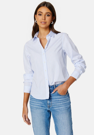 Reg Poplin Striped Shirt
