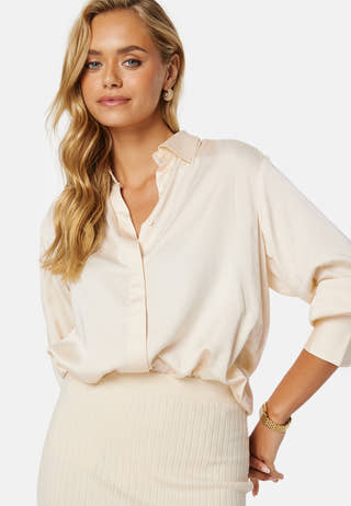 Regular Satin Shirt