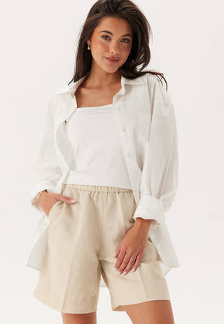 Rel Linen Blend Pull On Shorts