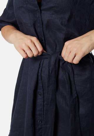 Rel Linen SS Shirt Dress