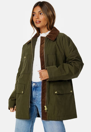 Waxed Mid Length Jacket