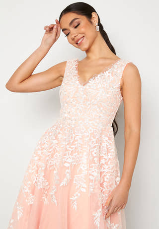 Bardot Embroidered Midi Dress