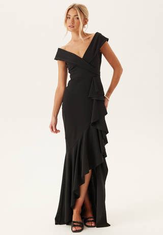 Bardot Frill Maxi Dress