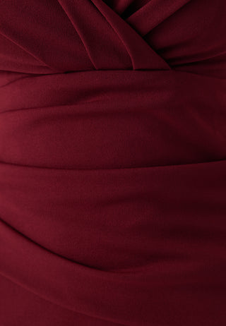 Bardot Pleat Maxi Dress