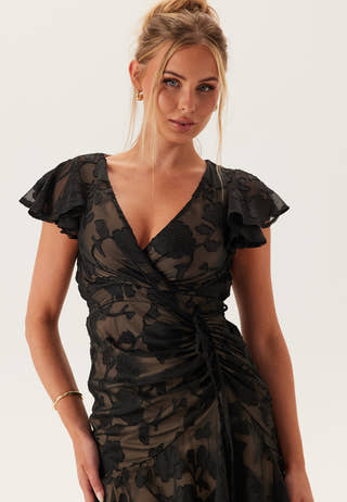 Chiffon Flutter High Low Dress