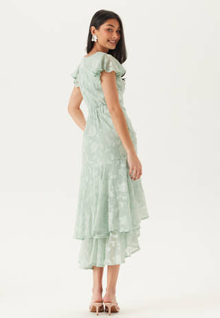 Chiffon Flutter High Low Dress