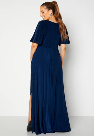 Flutter Sleeve Maxi Dress