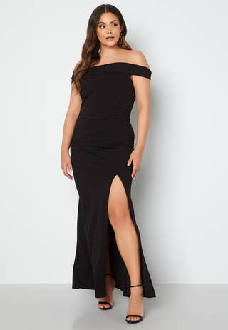 Off Shoulder Maxi Curve Dress