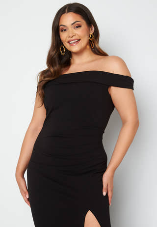 Off Shoulder Maxi Curve Dress