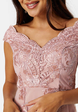 Embroidered Lace Dress