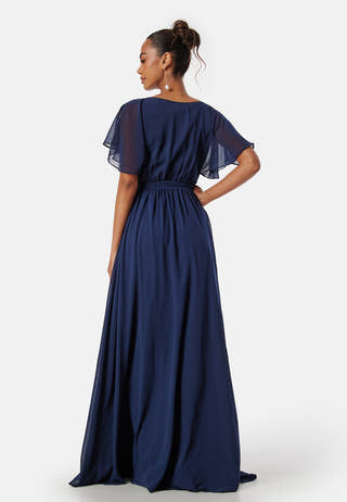 Flutter Chiffon Maxi Dress