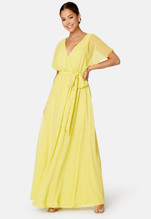 Flutter Chiffon Maxi Dress