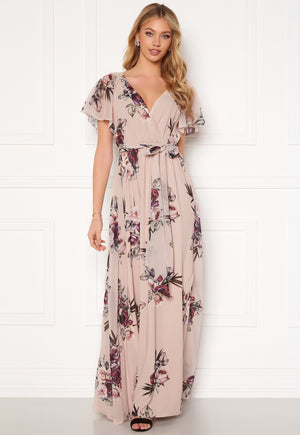 Flutter Floral Maxi Dress