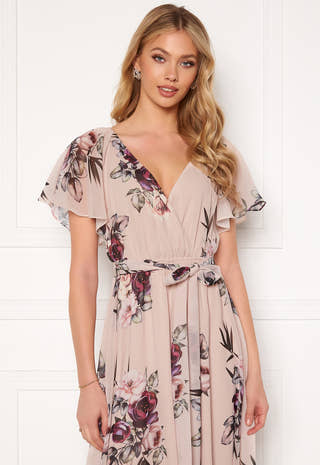 Flutter Floral Maxi Dress