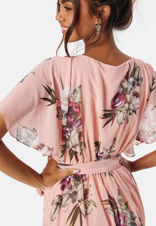 Flutter Floral Maxi Dress