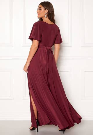 Flutter Sleeve Maxi Dress