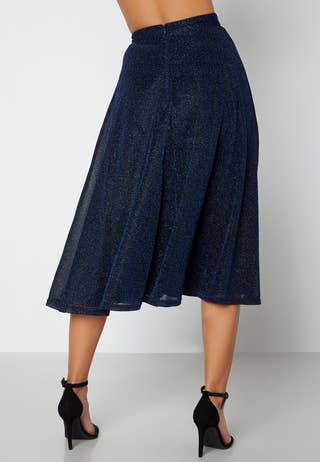 Glitter Midi Skirt