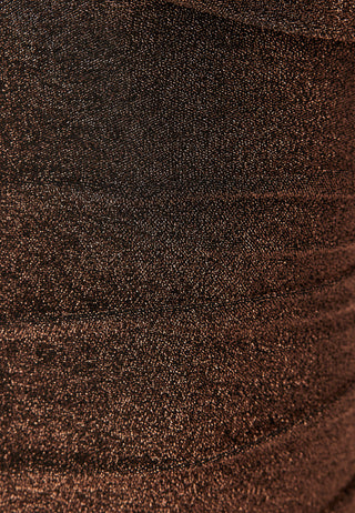 Glitter Off Shoulder Maxi Dress