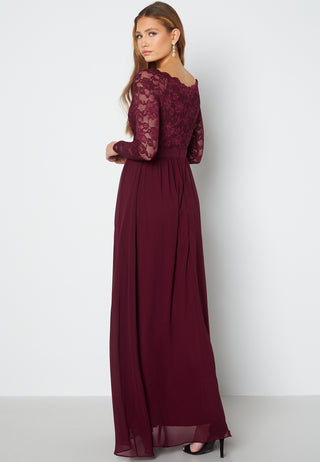 Long Sleeve Floaty Maxi Dress