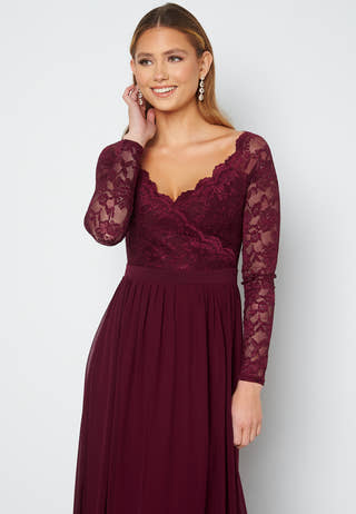 Long Sleeve Floaty Maxi Dress