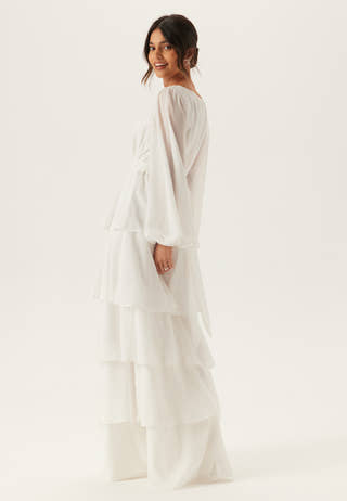 Long Sleeve Tiered Maxi Dress