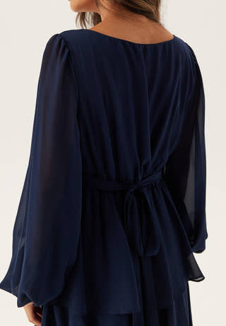 Long Sleeve Tiered Maxi Dress