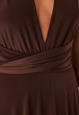 Multi Tie Maxi Dress