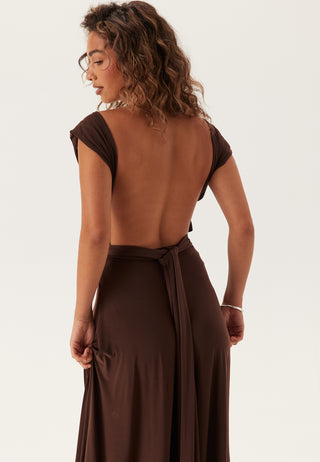 Multi Tie Maxi Dress