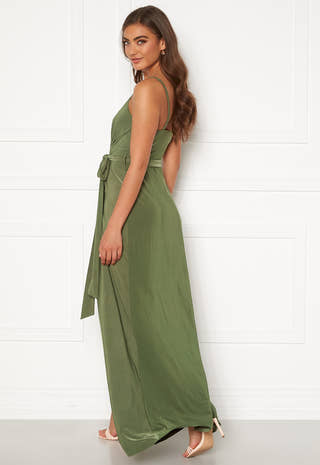 Wrap Front Maxi Dress