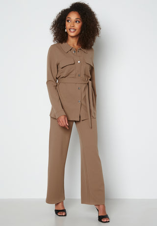 Soft Suit Wide Leg Trousers