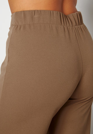 Soft Suit Wide Leg Trousers