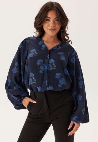 Balloon Sleeve Blouse