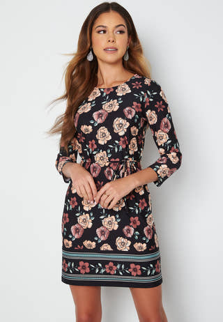 Blenda dress, with belt