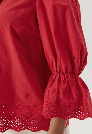 Broderie Anglaise Blouse