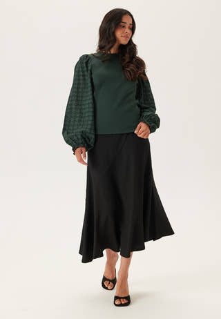 Broderie Anglaise Sleeve Top