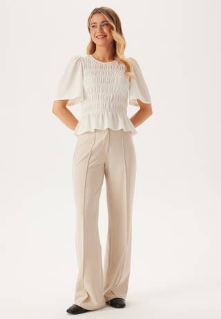 Butterfly Sleeve Smock Top