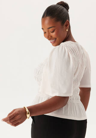 Butterfly Sleeve Smock Top