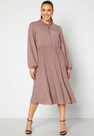 Clara Pleated Dress