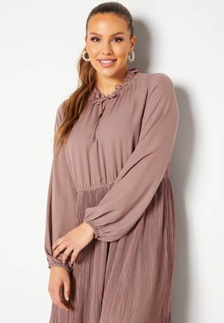 Clara Pleated Dress